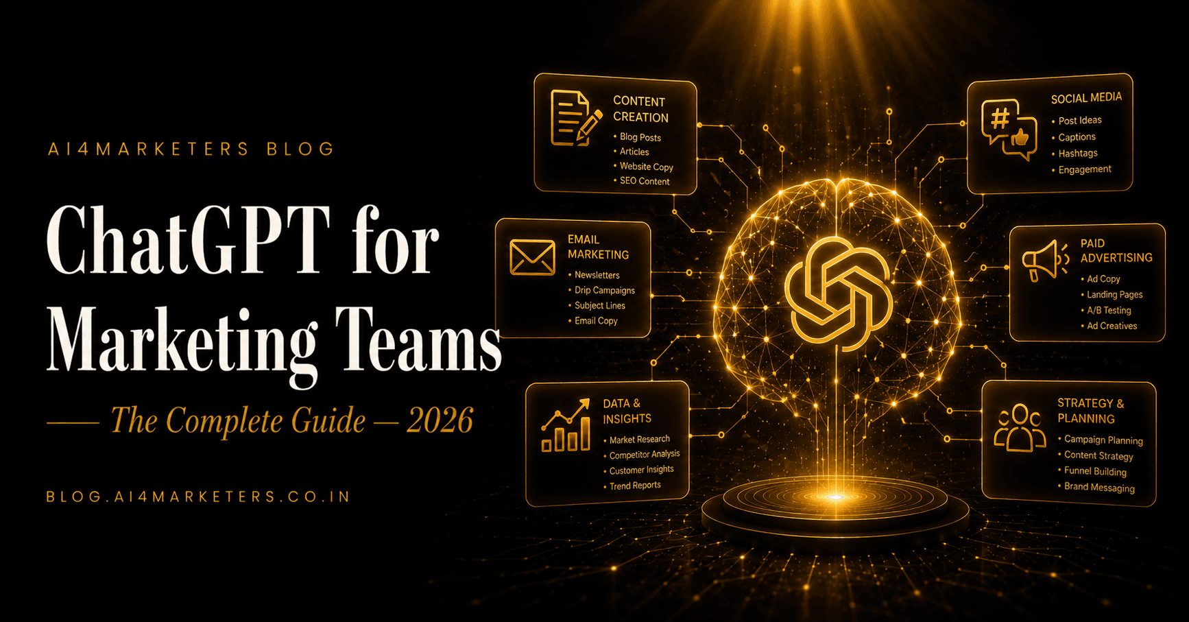 ChatGPT for Marketing Teams — The Complete Guide (2026)